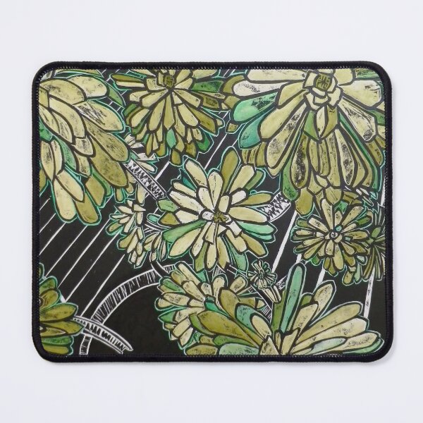 Item preview, Succulent in Green designed and sold by Belinda "BillyLee" NYE (Printmaker).