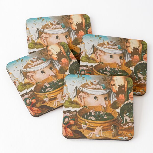 Item preview, Hieronymus Bosch Painting Tondal's Vision designed and sold by fomodesigns.
