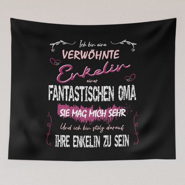 Item preview, spoiled granddaughter of a fantastic grandma designed and sold by Shirt-Designs.
