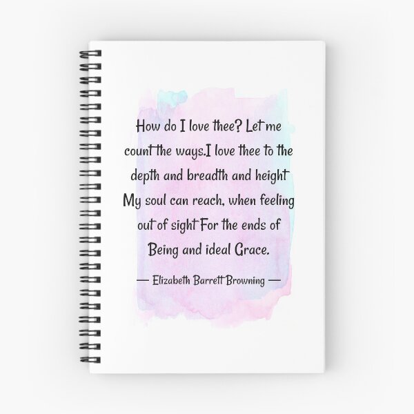Item preview,  Deep love quotes | How do I love thee ? Let me count the ways I love thee to the depth  designed and sold by Quoteology101.