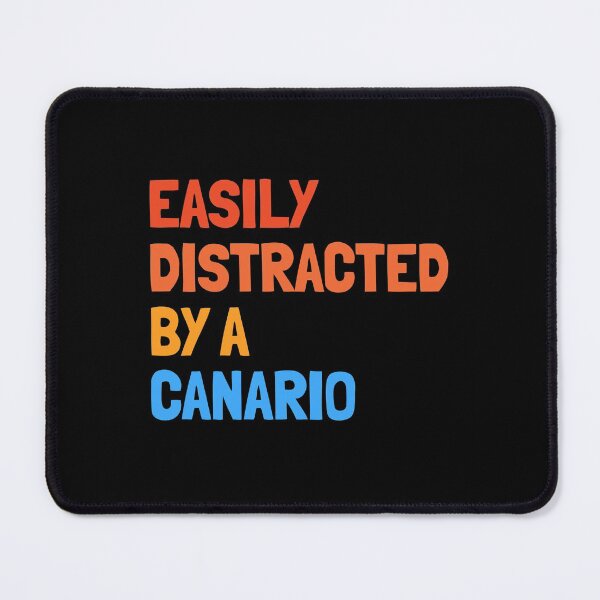 Item preview, Easily Distracted By A Canario Funny Dog Gift designed and sold by Guarddogdrive.