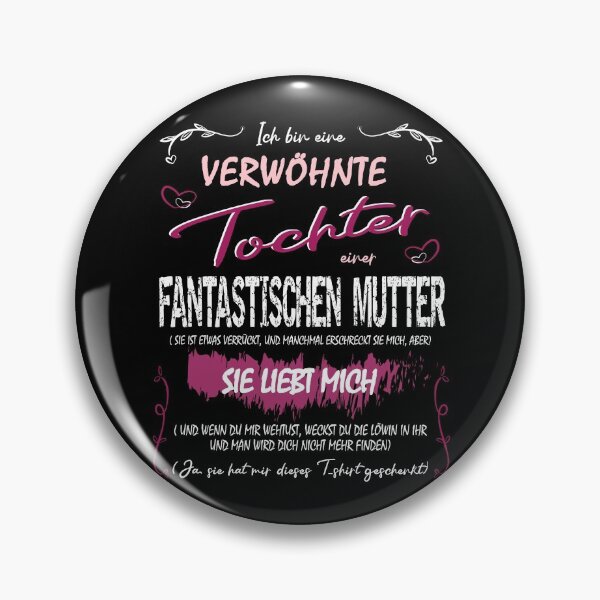 Item preview, Pampered daughter of a fantastic mother designed and sold by Shirt-Designs.