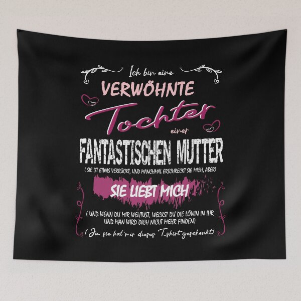 Item preview, Pampered daughter of a fantastic mother designed and sold by Shirt-Designs.