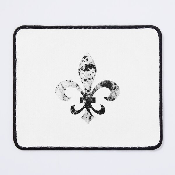 Item preview, Royal B&W Fleur De Lis designed and sold by ABGdesigns.
