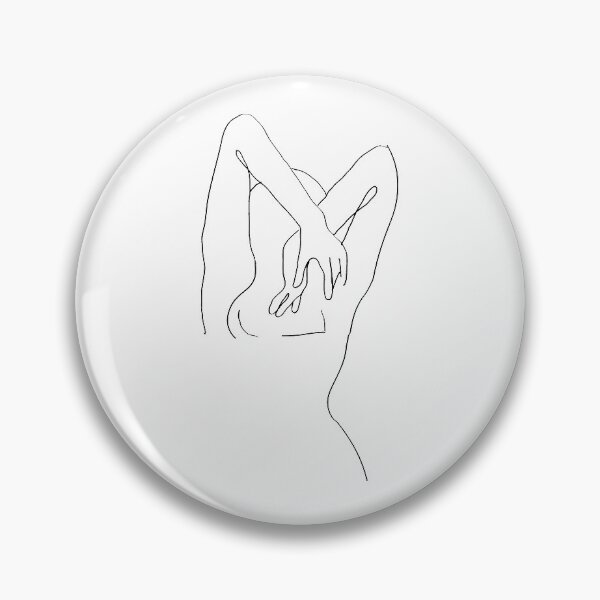 Item preview, Minimalism Lady Line Art 37 designed and sold by AlohaArtsy.