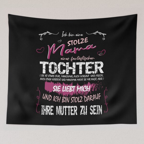 Artikelvorschau, stolze Mama -fantastische Tochter -sie liebt mich entworfen und verkauft von Shirt-Designs.