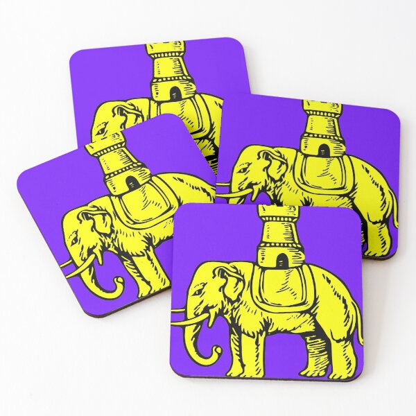 Item preview, lucky elephant indian inspired hipster elephant pattern castle art Indian inspired  designed and sold by WeGotThat.
