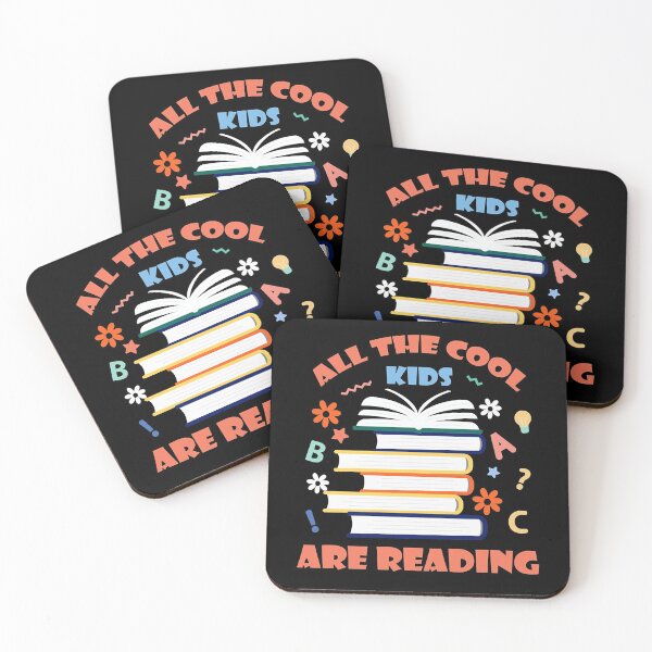 Item preview, All the cool kids are reading Book designed and sold by fefego818x.
