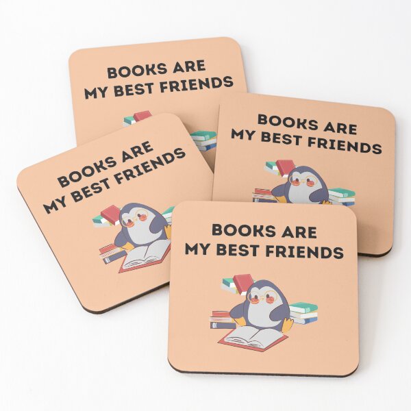 Item preview, BOOKS ARE MY BEST FRIENDS designed and sold by tnwbank.