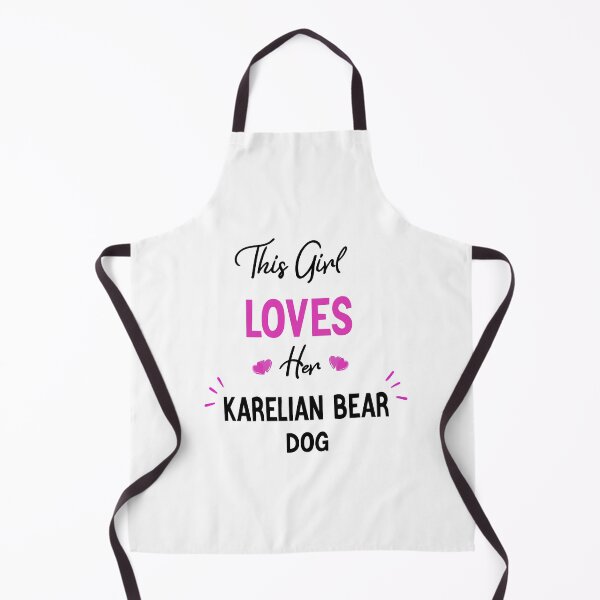 Item preview, This Girl Loves Her Karelian Bear Dog - Karelian Bear Dog Gift Idea designed and sold by gooldenfish.