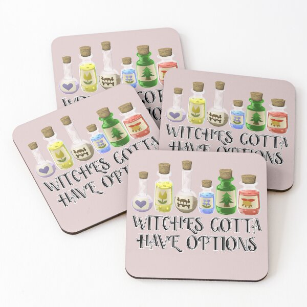 Item preview, Witches gotta have options - halloween - black text designed and sold by hasbeenz.