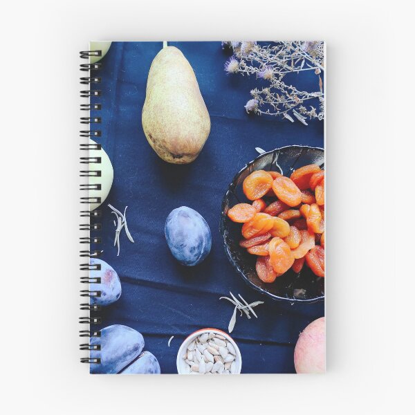 Item preview, Photo artwork: Autumn fruits, Aster flowers, Dried apricots designed and sold by GrayCatGraphics.