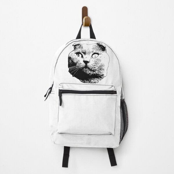 Item preview, Scottish Fold Cat Art designed and sold by ElegantCat.