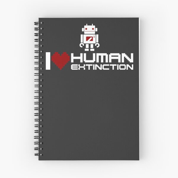 Item preview, I love human extinction (white color) designed and sold by juanjoharo.