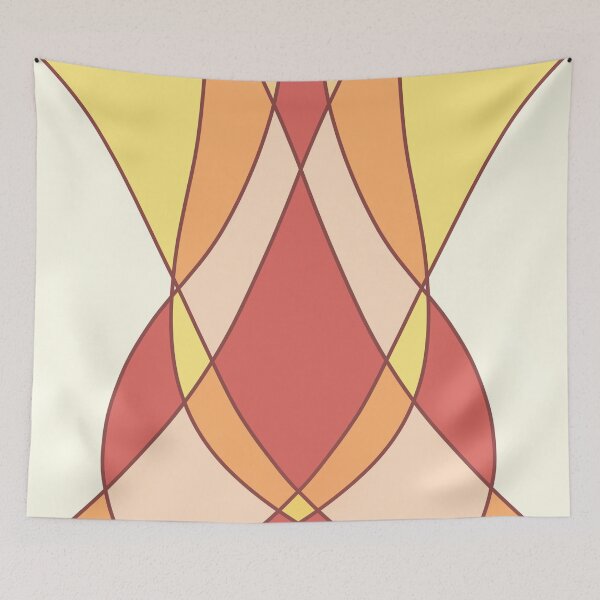 Item preview, Abstract Wavy Pastel Artwork designed and sold by bubblyshades.