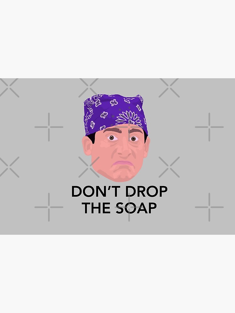 Discover Prison Mike Don’t drop the soap Bath Mat