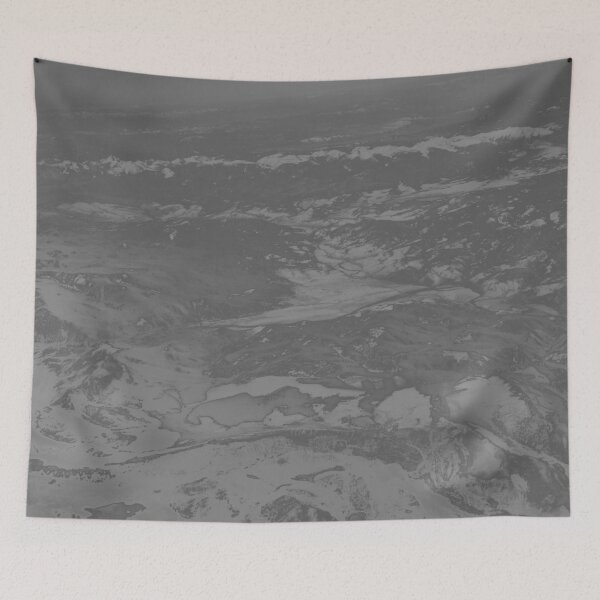 Item preview, 'Scarlet Summit' V.4 (Lighter Gray) Solarized Terrain/ Landscape art by The Raumier designed and sold by N-W-T-S-I-O.