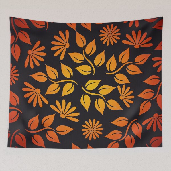 Item preview, Flowers Autumn Pattern designed and sold by Funkey.