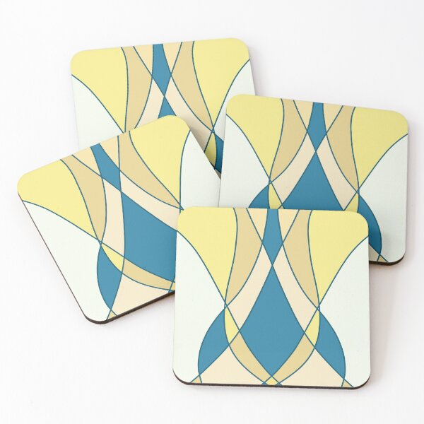 Item preview, Abstract Wavy Pastel Artwork designed and sold by bubblyshades.