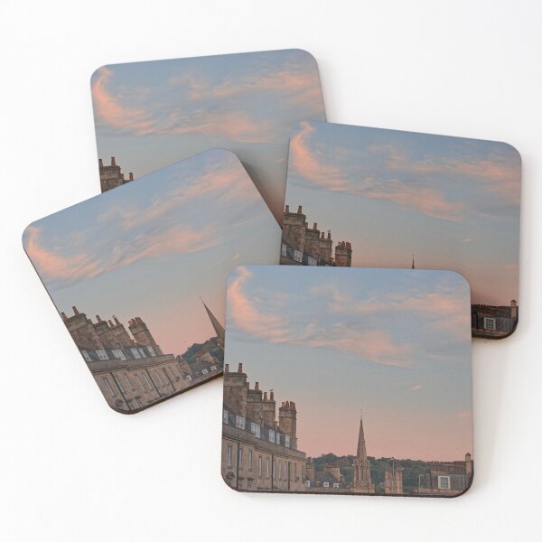 Item preview, Pink dusky skies over bath designed and sold by duncan1980uk.