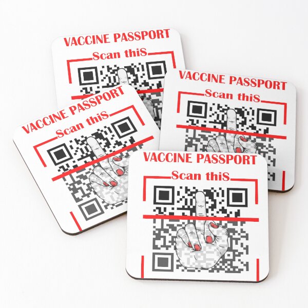 Item preview, vaccine passport scan this designed and sold by Sun Rise.
