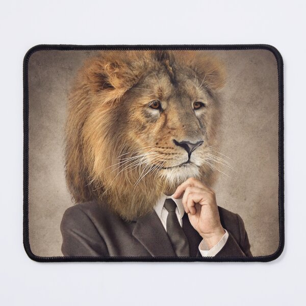 Item preview, Formal Lion in a Suit designed and sold by Maartje de Volder.