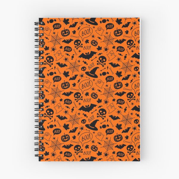 Item preview, Halloween orange festive seamless pattern designed and sold by Golden-place.