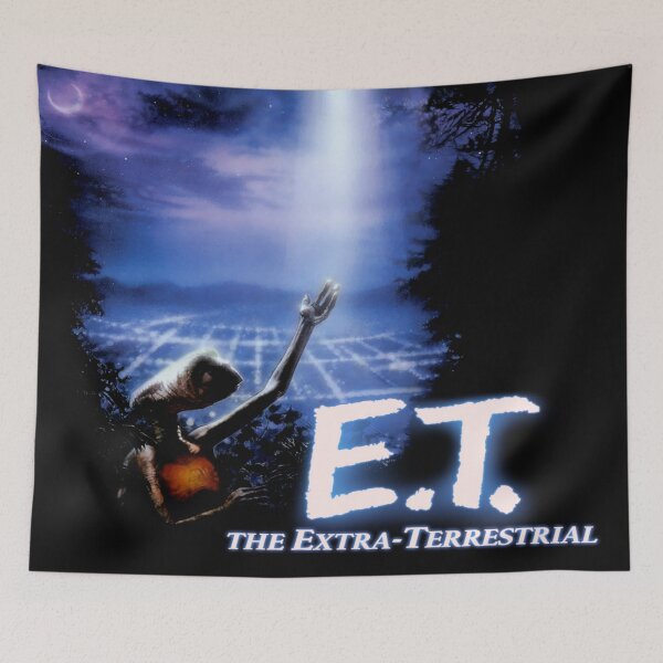 Item preview, E.T. The Extra Terrestrial (1982) Movie designed and sold by LovedPosters.