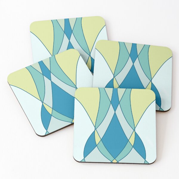 Item preview, Abstract Wavy Pastel Artwork designed and sold by bubblyshades.