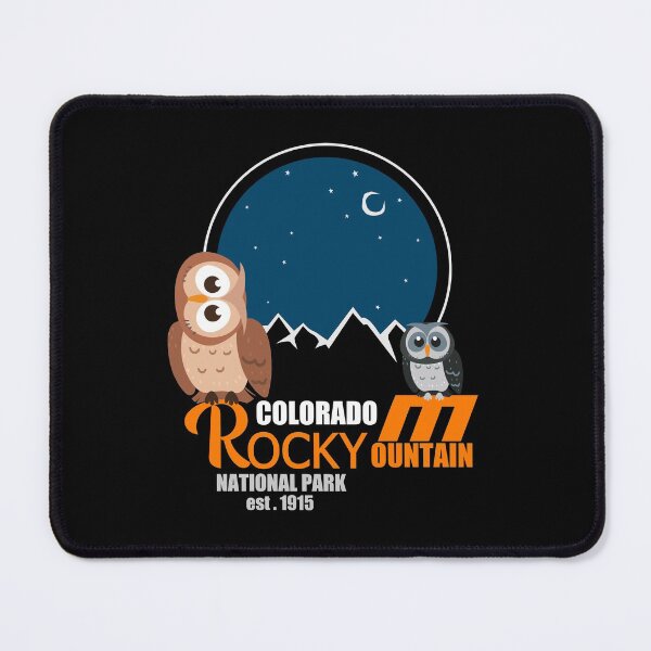 Item preview, Colorado Rocky Mountain National Park Owl Design designed and sold by Lighvision.