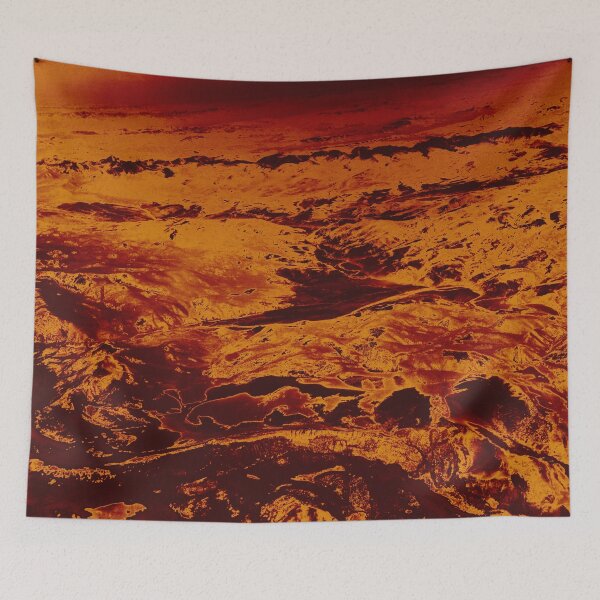 Item preview, 'Scarlet Summit' V.5 (Mars Solar flares) Solarized Terrain/ Landscape art by The Raumier designed and sold by N-W-T-S-I-O.