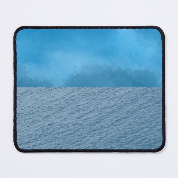 Item preview, Waves meet watercolor sky - calming water designed and sold by Luvjesus2.