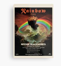 Rainbow Rising Album Launch 1976 Advert Poster Metal Print