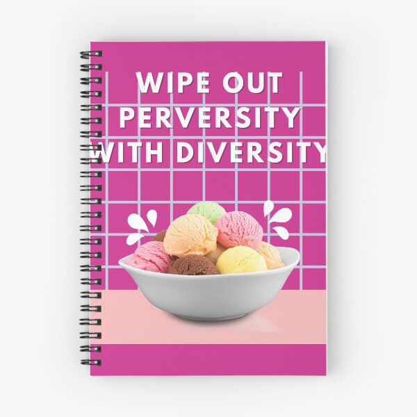 Item preview, Delicious Ice-cream Mint Vanilla Strawberry &  Chocolate Perversity Or Diversity  designed and sold by Darlene Douglas-Jackson.