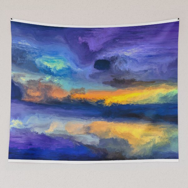 Item preview, Bali Beach - Coastal Ocean Sunset Painting designed and sold by learning4youth.