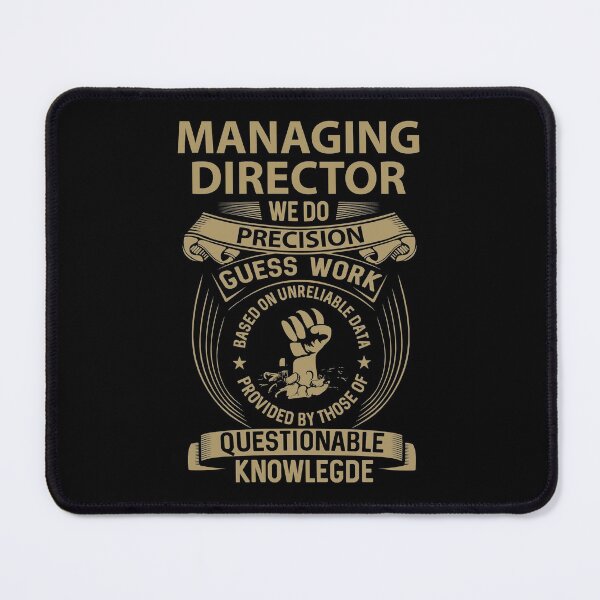 Item preview, Managing Director T Shirt - We Do Precision Gift Item Tee designed and sold by zerniakcor.