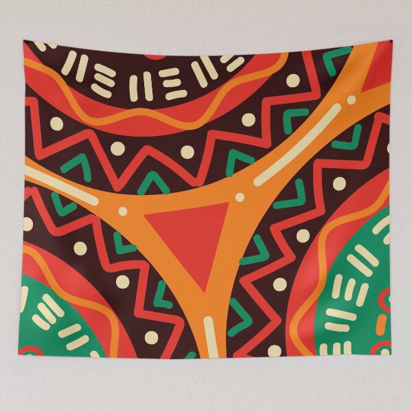 Item preview, Colorful african print designed and sold by Seoul26.