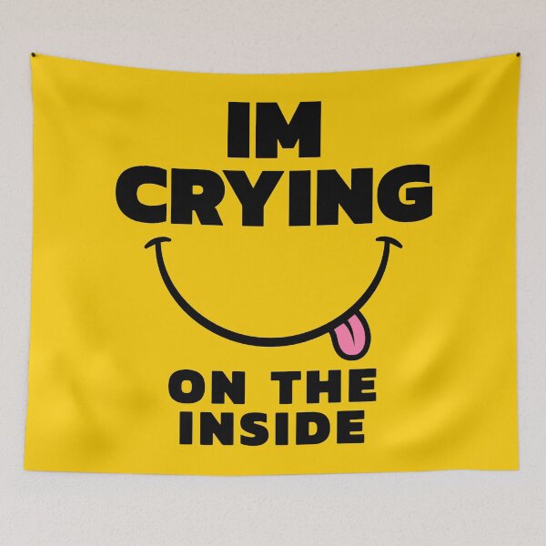 Item preview, Im Crying On The Inside designed and sold by TheGeniesLamp.