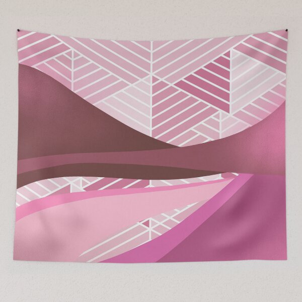 Item preview, Opposites Attract Contemporary Pattern designed and sold by bubblyshades.
