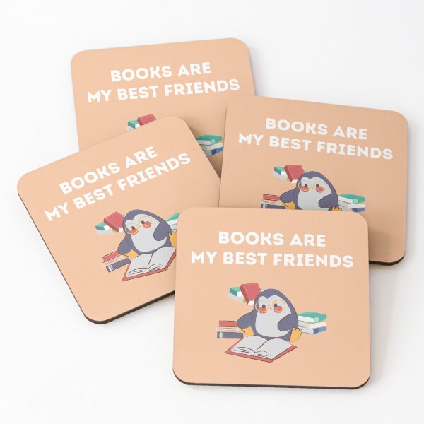Item preview, BOOKS ARE MY BEST FRIENDS designed and sold by tnwbank.