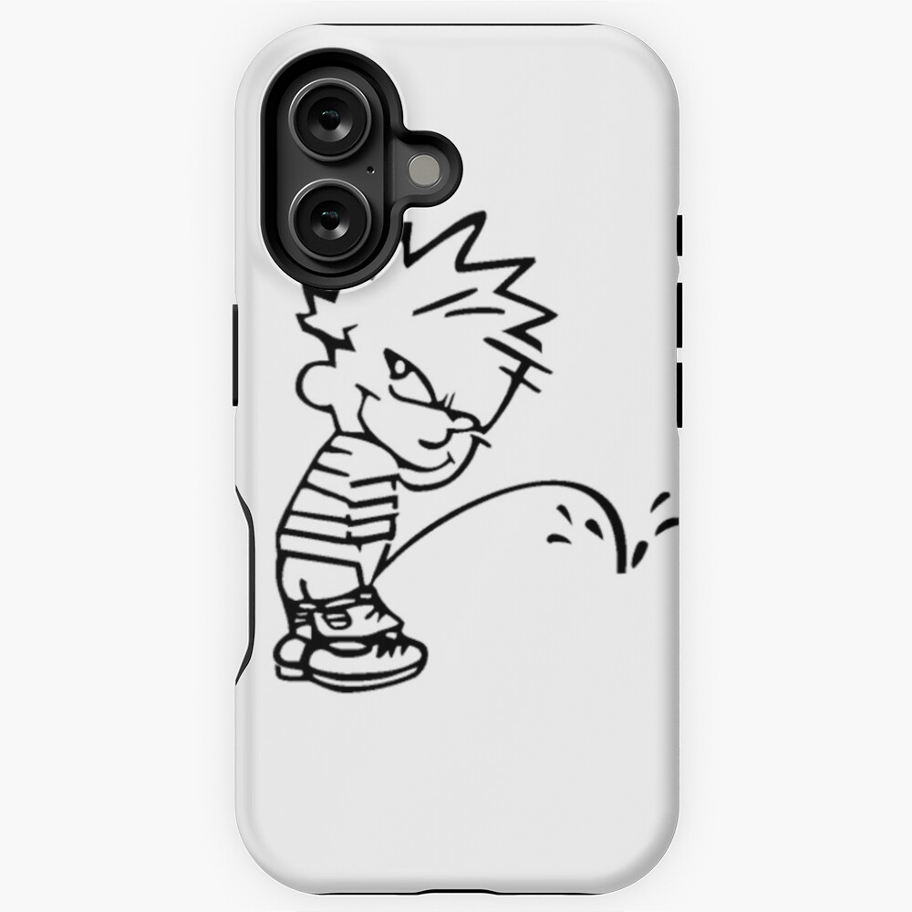 Pissing Kid Sticker