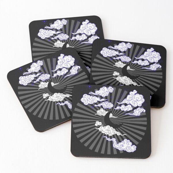 Item preview, Midnight moon in clouds designed and sold by Design4sub.