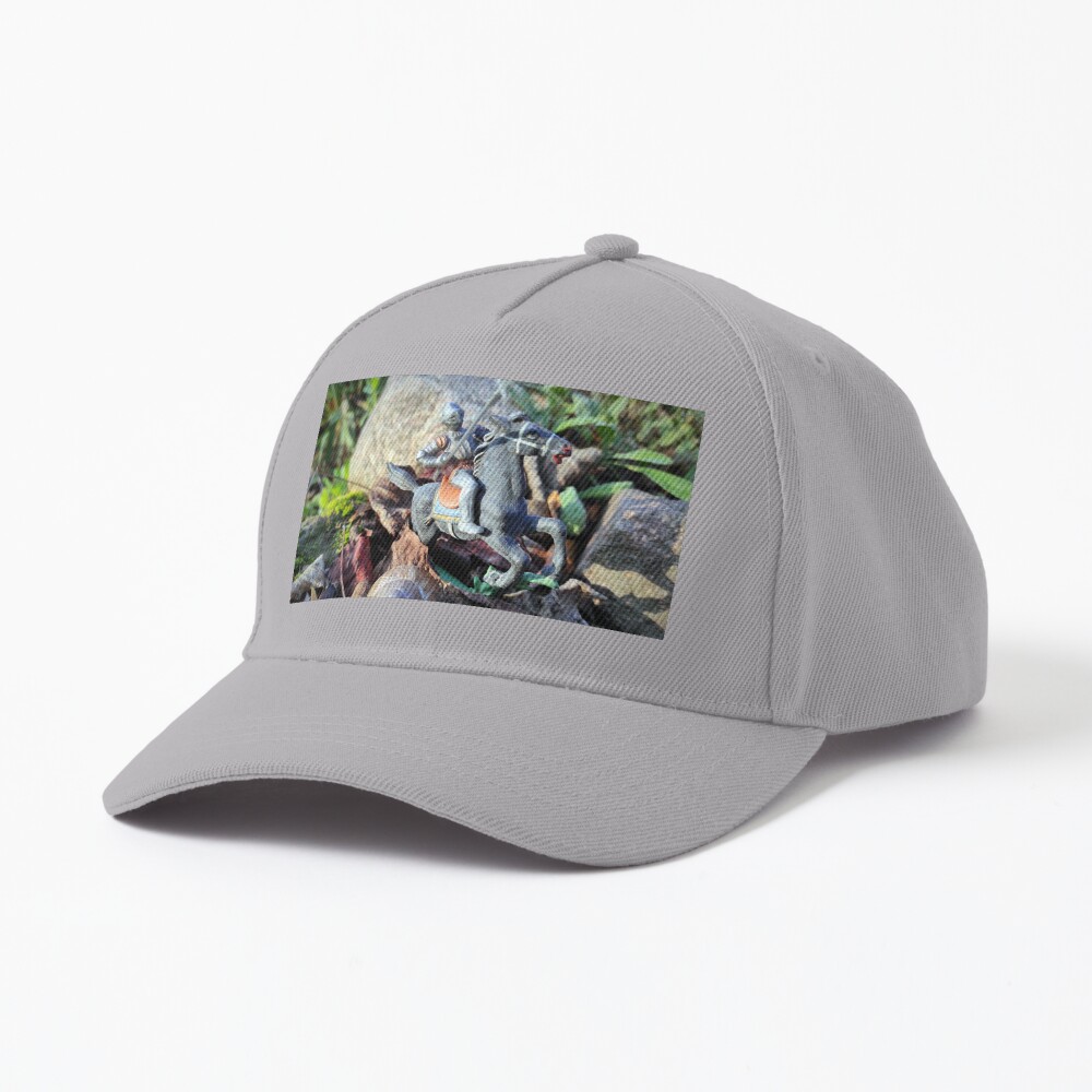Silberner Reiter Cap