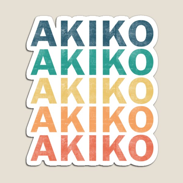 Item preview, Akiko Name T Shirt - Akiko Vintage Retro Akiko Name Gift Item Tee designed and sold by choonhoven.