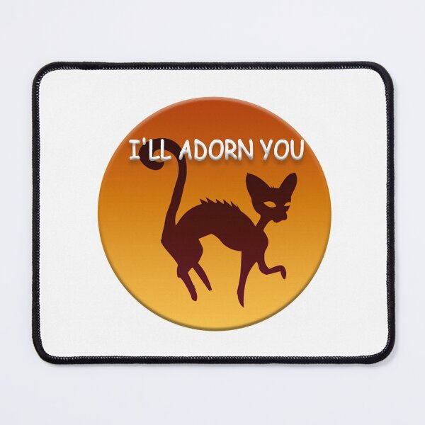 Item preview, I will adorn you CAT silhouette designed and sold by roleshop.