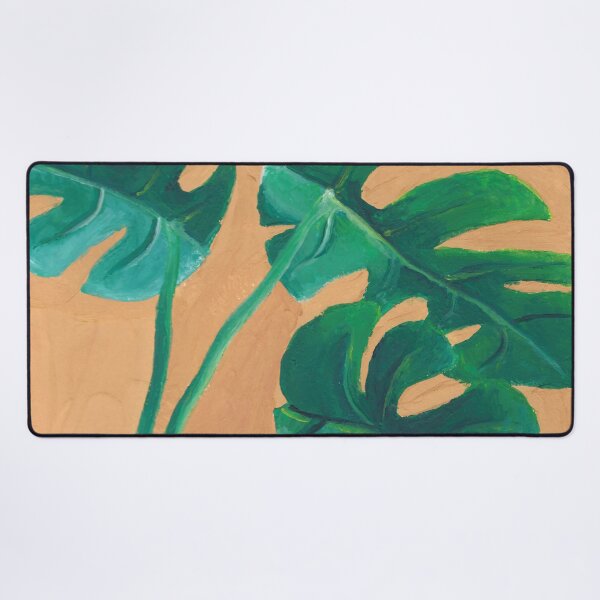 Aperçu de l'œuvre Monstera à la gouache créée et vendue par enchantedviolin.