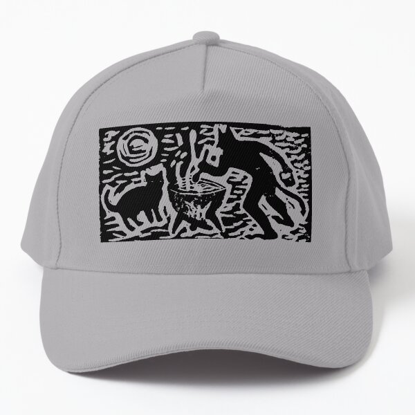 Teufel mit Katze Baseball Cap