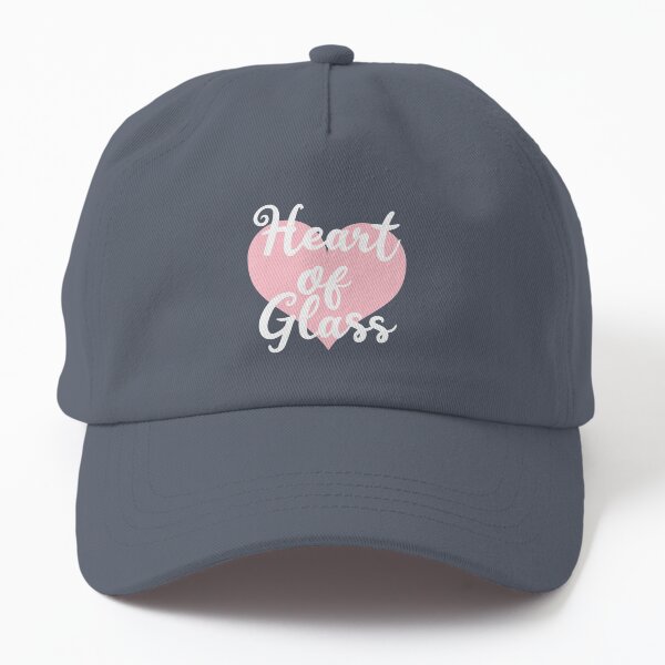 Heart of Glass, white Dad Hat