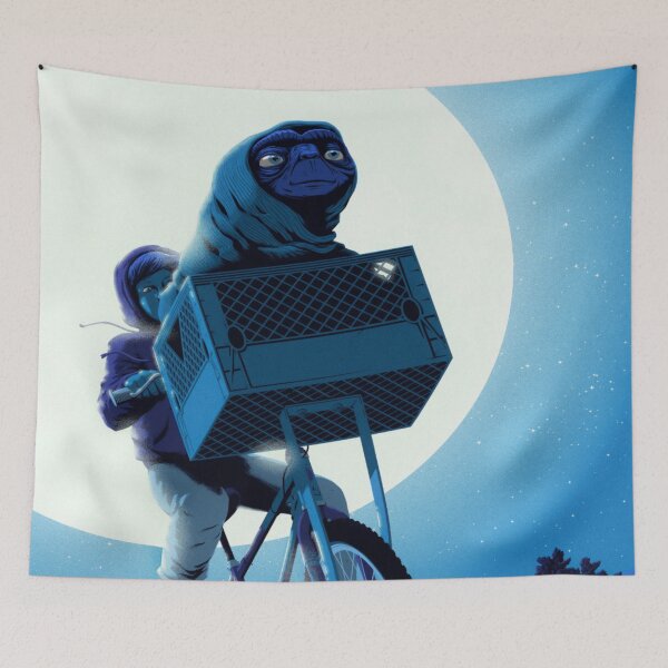 Item preview, E.T. The Extra Terrestrial (1982) Movie designed and sold by LovedPosters.