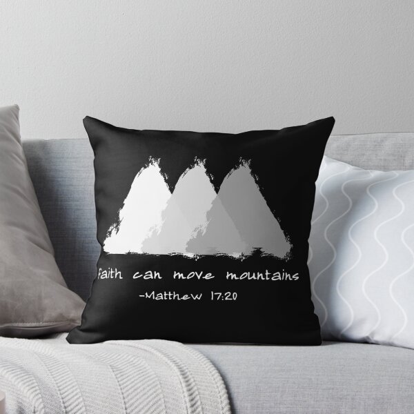 Item preview, Faith Can Move Mountains (Abstract Mountains-Dark) designed and sold by BravenWild.